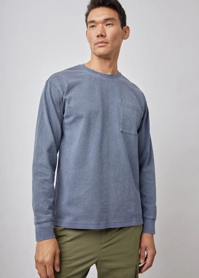 Rails- Cyd Cotton Long Sleeve T-Shirt - tshirt